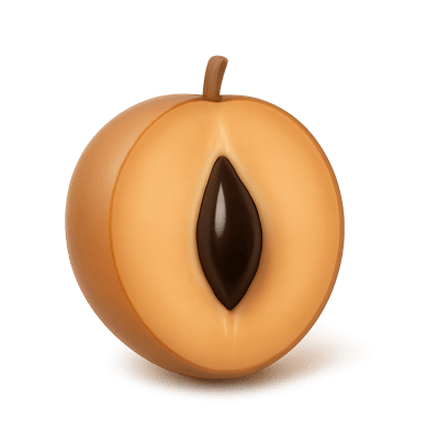 Icon of Chikoo (Sapodilla)
