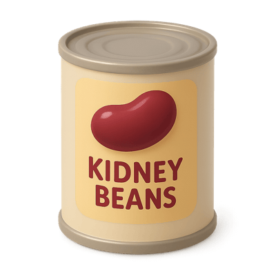 Icon of Dark Red Kidney Beans (Canned)