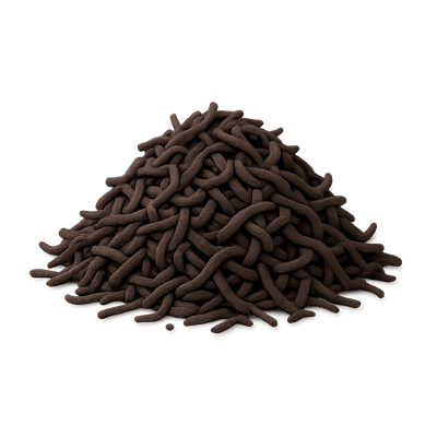 Icon of Black Tea Leaves