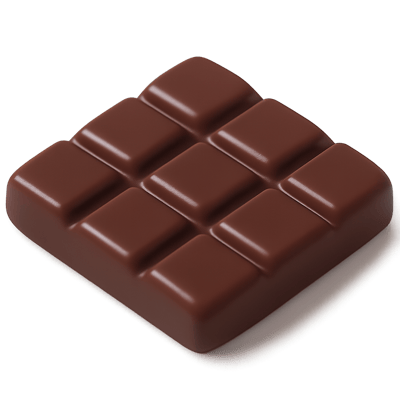 Icon of Dark Chocolate Bar