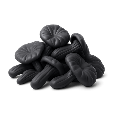 Icon of Dried Black Djondjon Mushrooms