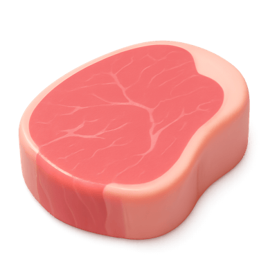 Icon of Veal Steak (Raw)