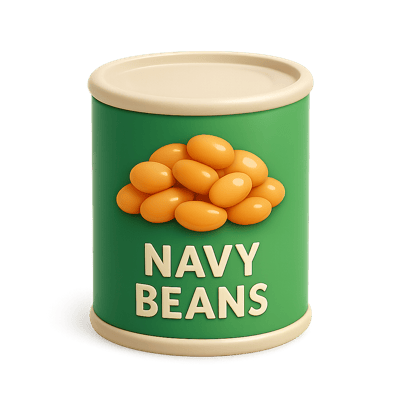 Icon of Navy Beans (Canned)