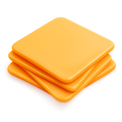 Icon of American Cheese Slices