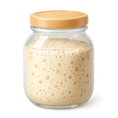 Icon of Sourdough Starter