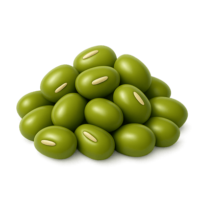 Icon of Green Mung Beans (Sabut Moong)