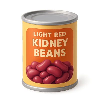 Icon of Light Red Kidney Beans (Canned)